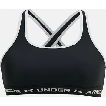 Under Armour Dívčí podprsenka G Crossback Mid Solid 1369971-001 Černá YSM