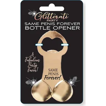 Shots Glitterati Penis Bottle Opener