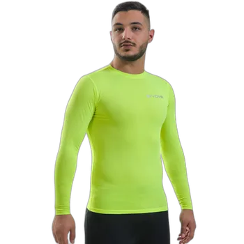 funkční tričko s dlouhým rukávem givova Corpus 3 reflexně žlutá 0019 M