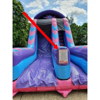 Průmyslové lepidlo Provozní řád - bezpečnostní pokyny k nafukovacímu hradu