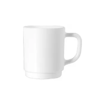 Hrnek sklo/porcelán 250ml stohovatelný OPÁL