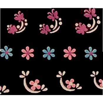 Umělé nehty Zdobení - Květinky barevné