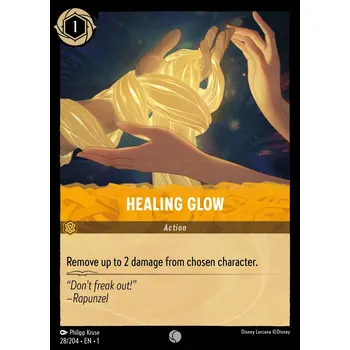 Karetní hra Healing Glow 028/204 - The First Chapter Typ karty: Standard