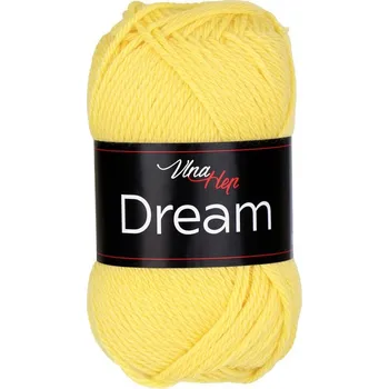 Příze Vlna-hep Dream 6419 žlutá