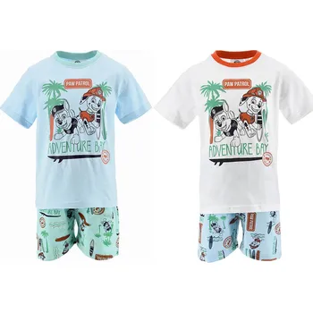 Chlapecké pyžamo SUN CITY Dětské pyžamo Paw Patrol Adventure bavlna Barva: MODRÁ, Velikost: 104 (4 roky)