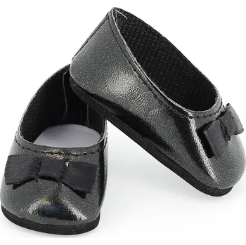 Dřevěná hračka Petitcollin Balerínky s mašličkou černé (pro panenku 39-48 cm)