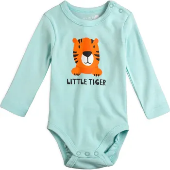 Kojenecké body VENERE TYGŘÍK tyrkys Velikost: 62