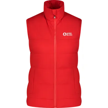 Dámská vesta Dámská zimní vesta NORDBLANC PANORAMIC NBWJL7724 ČERVENÁ 38
