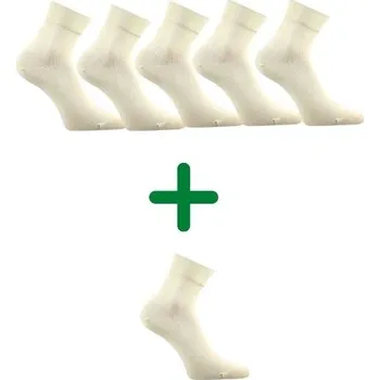 Dámské ponožky GAZDAN 5+1 ZDARMA snížené ponožky extra volný lem Lonka (Lonka GAZDAN ponožky)