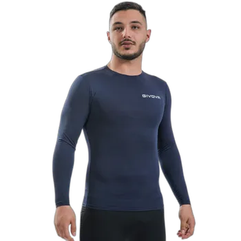 funkční tričko s dlouhým rukávem givova Corpus 3 tmavě modrá 0004 XL