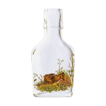 Láhev Vreckorum - 0.10 bezbarevná + obtisk zajíc