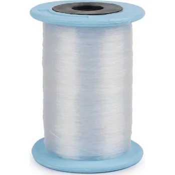 Silonový vlasec pevný Ø0,2; 0,3; 0,4; 0,5; 0,6 a 0,8 mm, barva 3 (Ø0,4 mm) transparent