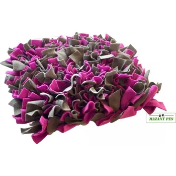 Hračka pro psa Čmuchací koberečky ČMUCHACÍ KOBEREČEK FIALOVO-ŠEDÝ - různé velikosti 60 x 30 cm