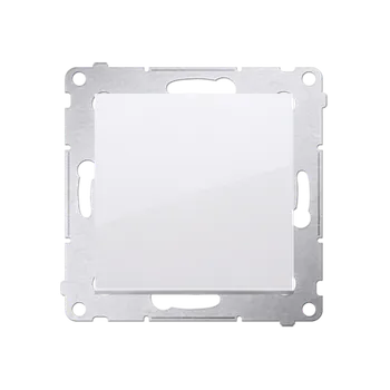 vypínač SIMON 54 DP1A.01/11 Ovládač zapínací, řazení 1/0, bez piktogramu, (strojek s krytem) šroubové svorky