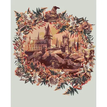ZUTY Malování podle čísel - BRADAVICE (HARRY POTTER) Rozměr: 40x50 cm, Rámování: bez rámu a bez vypnutí plátna
