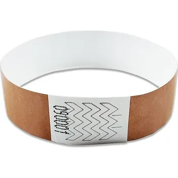 Náramek TYVEK Identifikační náramek 1,9 cm - bronz