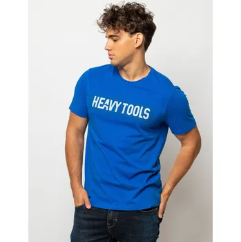Pánské tričko Pánské tričko HEAVY TOOLS MERCER Barva: blue, Velikost: M
