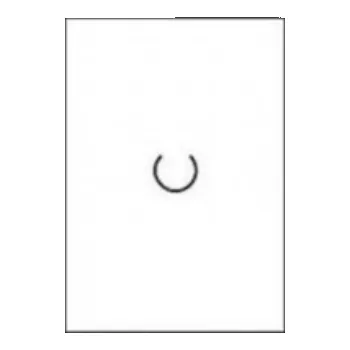 Samolepící etiketa Cenové etikety na kotoučku 16x23 mm MOTEX - bílé, 54ks