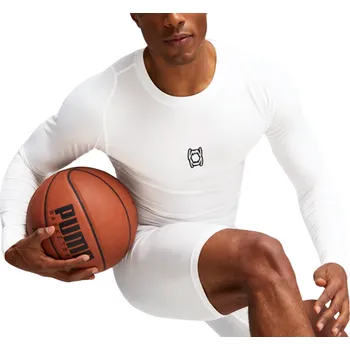 Pánské tílko Tílko Puma Hoops Team LS Top Baselayer 676632-02 Velikost XXL