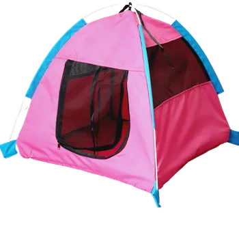 Stan Skládací stan pro domácí mazlíčky - růžový