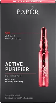 Léčba akné Babor Active Purifier Ampoules Concentrates ampule pro aknózní pleť 7x 2 ml