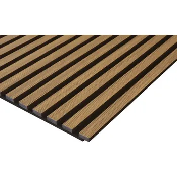 Obklad Akustický panel 2400 x 572 x 19 mm zebrano