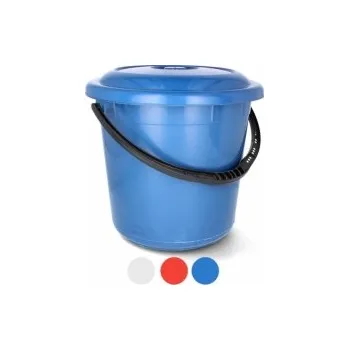 kbelík Vědro 15L PH s víkem WATER, mix barev