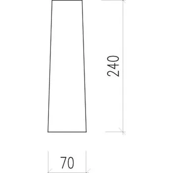 Příslušenství k oknu Železobetonové překlady RZP 7/24 RZP 179/7/24 P