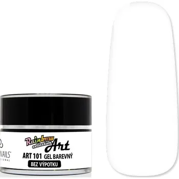 Umělé nehty UV/LED gel barevný Art - Bílý 5g - bezvýpotku