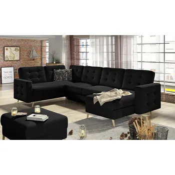 Sedací souprava ImportWorld Rohová rozkládací sedací souprava Ogards U - Ontario 100 / Campo 01 (barva potahu) - roh univerzální