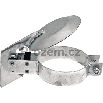 Autodíl Klapka výfuku, chromovaná, Ø 43 - 50 mm