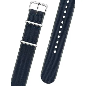Řemínek na hodinky Textilní řemínek Morellato Band M 3972A74.805, modrý, NATO - 18 mm