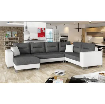 Obývací pokoj ImportWorld Rohová rozkládací sedací souprava Claude - Sawana 05 / Soft 17 (barva potahu) - levá