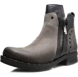 IBERIUS DÁMSKÉ KOTNÍKOVÉ BOTY MAGO 050-2356 GREY ŠEDÁ Barva: ŠEDÁ, Velikost: 37