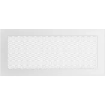 Kratki Basic 37B 17 x 37 cm bílá krbová mřížka