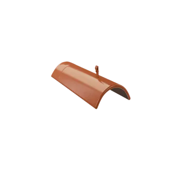 Střecha Hřebenáč hromosvodový KM BETA PRIMA cihlový