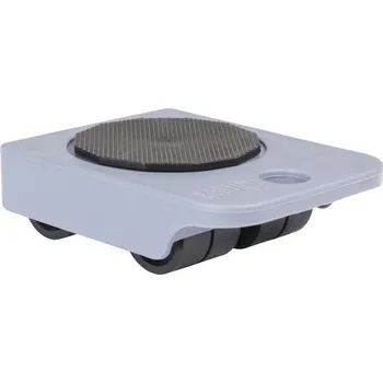 Nábytkové kování Destička trans.pro měkké podlahy 82x107mm,nosnost 150kg