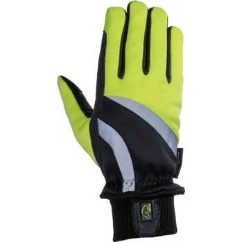 HKM Rukavice jezdecké Reflective HKM, reflexní, neon yellow XL