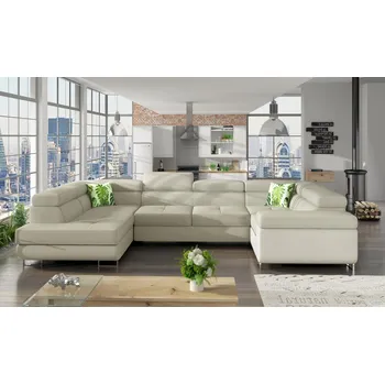 Sedací souprava ImportWorld Rohová rozkládací sedací souprava Saskie - Ontario 22 / Soft 33 (barva potahu) - levá