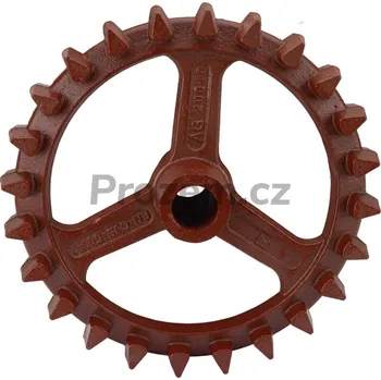 Zapletené kolo Crosskill kolo, 350/60/40 mm, materiál GG 25, 316502