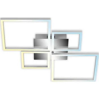 Svítidlo BRILONER LED CCT rám 75 cm 10,5W 1400lm chrom BRILO 3093-018