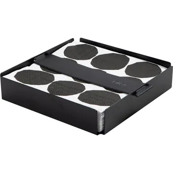 Miiko Design Držák na ubrousky, velký / černý