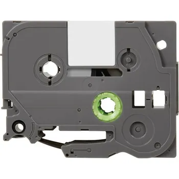 Kotouček do pokladny a tiskárny štítků OEM Páska TZE-251 (TZE251) kompatibilní pro Brother, 24mm, bílá/černá, laminovaná, délka 8m 01025