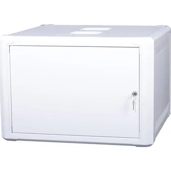 Rozvaděč Masterlan jednodílný rozvaděč 19" 6U/600mm, rozložený - FLAT PACK, plechové dveře