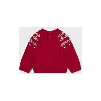 Dívčí svetr Mayoral Svetr 2.311 Červená Regular Fit 18M