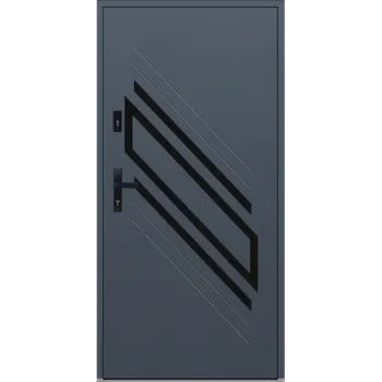 Vchodové dveře Ocelové venkovní dveře WIKED - VZOR 46B