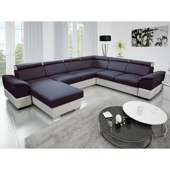 Sedací souprava Eoshop Rohová sedací souprava Osaka OTT2FR2B do U - lux 06 / soft 31 (barva potahu) - levá