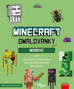 Omalovánky Minecraft: Mobové - kolektiv (2023, brožovaná lepená)