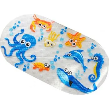 Protiskluzová podložka Koupelnová protiskluzová podložka TopQ Mořský svět I