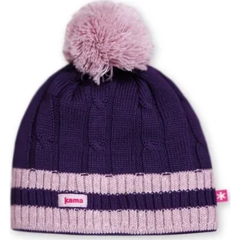 Čepice Pletená Merino čepice KAMA A80 Barva: 116